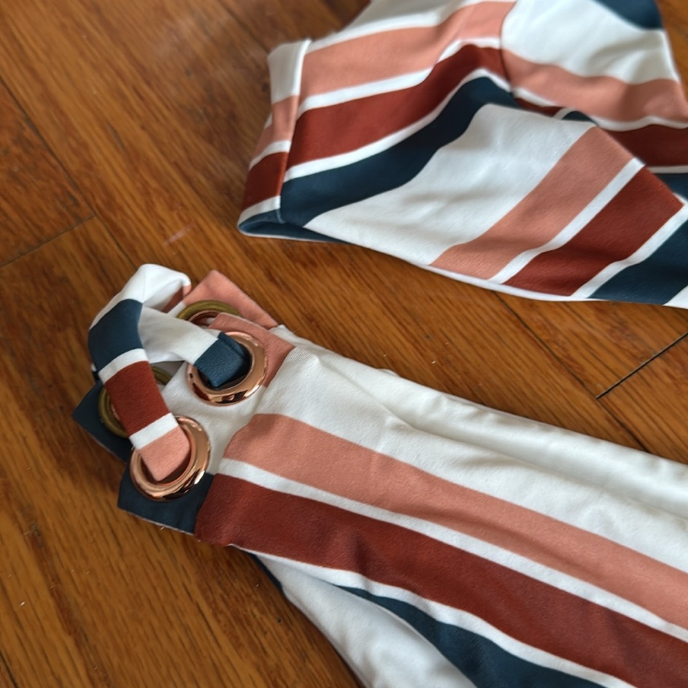 Tori Praver Multicolor Remi Striped Bikini - Picture 7 of 7